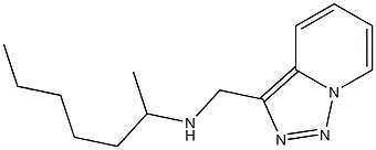 heptan-2-yl({[1,2,4]triazolo[3,4-a]pyridin-3-ylmethyl})amine