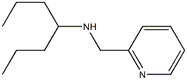 heptan-4-yl(pyridin-2-ylmethyl)amine Structure