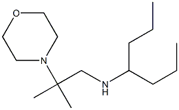 heptan-4-yl[2-methyl-2-(morpholin-4-yl)propyl]amine Structure
