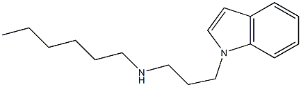 hexyl[3-(1H-indol-1-yl)propyl]amine