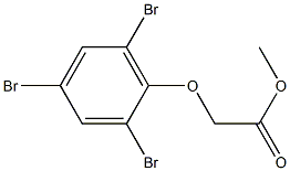 methyl 2-(2,4,6-tribromophenoxy)acetate Structure
