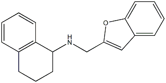  N-(1-benzofuran-2-ylmethyl)-1,2,3,4-tetrahydronaphthalen-1-amine
