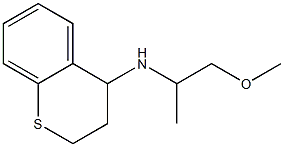  N-(1-methoxypropan-2-yl)-3,4-dihydro-2H-1-benzothiopyran-4-amine