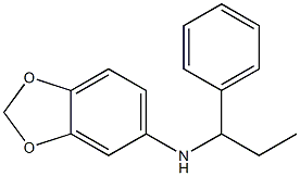  N-(1-phenylpropyl)-2H-1,3-benzodioxol-5-amine