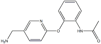  N-(2-{[5-(aminomethyl)pyridin-2-yl]oxy}phenyl)acetamide