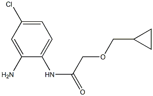 N-(2-amino-4-chlorophenyl)-2-(cyclopropylmethoxy)acetamide Struktur