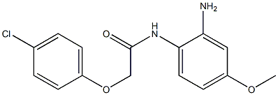 N-(2-amino-4-methoxyphenyl)-2-(4-chlorophenoxy)acetamide