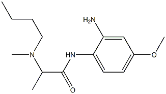 N-(2-amino-4-methoxyphenyl)-2-[butyl(methyl)amino]propanamide