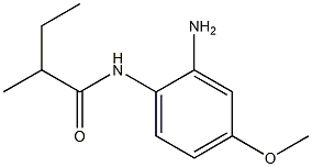 N-(2-amino-4-methoxyphenyl)-2-methylbutanamide