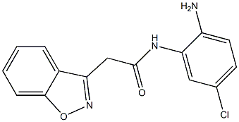 N-(2-amino-5-chlorophenyl)-2-(1,2-benzoxazol-3-yl)acetamide Structure