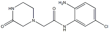 N-(2-amino-5-chlorophenyl)-2-(3-oxopiperazin-1-yl)acetamide