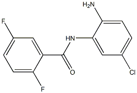 N-(2-amino-5-chlorophenyl)-2,5-difluorobenzamide Structure