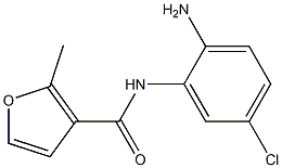 N-(2-amino-5-chlorophenyl)-2-methyl-3-furamide Struktur