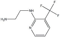 N-(2-aminoethyl)-N-[3-(trifluoromethyl)pyridin-2-yl]amine Structure