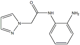 N-(2-aminophenyl)-2-(1H-pyrazol-1-yl)acetamide
