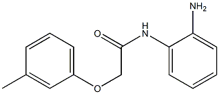 N-(2-aminophenyl)-2-(3-methylphenoxy)acetamide Structure