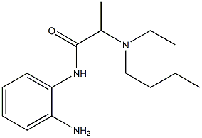 N-(2-aminophenyl)-2-[butyl(ethyl)amino]propanamide Structure