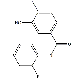 N-(2-fluoro-4-methylphenyl)-3-hydroxy-4-methylbenzamide