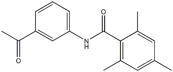 N-(3-acetylphenyl)-2,4,6-trimethylbenzamide Structure