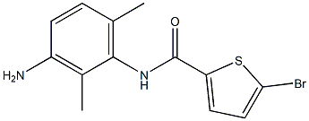 N-(3-amino-2,6-dimethylphenyl)-5-bromothiophene-2-carboxamide Structure