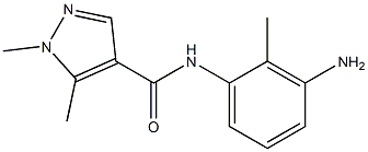 N-(3-amino-2-methylphenyl)-1,5-dimethyl-1H-pyrazole-4-carboxamide