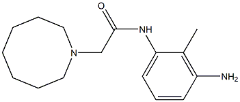N-(3-amino-2-methylphenyl)-2-(azocan-1-yl)acetamide|
