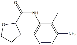 N-(3-amino-2-methylphenyl)tetrahydrofuran-2-carboxamide Struktur