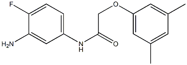 N-(3-amino-4-fluorophenyl)-2-(3,5-dimethylphenoxy)acetamide