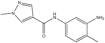 N-(3-amino-4-methylphenyl)-1-methyl-1H-pyrazole-4-carboxamide