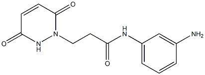 N-(3-aminophenyl)-3-(3,6-dioxo-3,6-dihydropyridazin-1(2H)-yl)propanamide