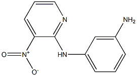 N-(3-aminophenyl)-N-(3-nitropyridin-2-yl)amine Structure
