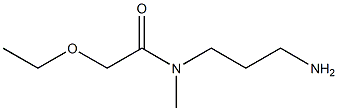 N-(3-aminopropyl)-2-ethoxy-N-methylacetamide