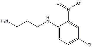 N-(3-aminopropyl)-N-(4-chloro-2-nitrophenyl)amine Structure