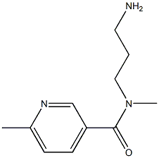 N-(3-aminopropyl)-N,6-dimethylpyridine-3-carboxamide