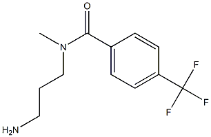 N-(3-aminopropyl)-N-methyl-4-(trifluoromethyl)benzamide