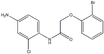 N-(4-amino-2-chlorophenyl)-2-(2-bromophenoxy)acetamide