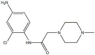 N-(4-amino-2-chlorophenyl)-2-(4-methylpiperazin-1-yl)acetamide