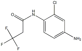 N-(4-amino-2-chlorophenyl)-3,3,3-trifluoropropanamide Structure
