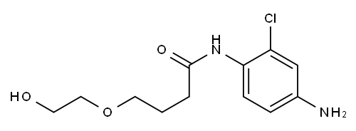 N-(4-amino-2-chlorophenyl)-4-(2-hydroxyethoxy)butanamide