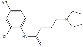 N-(4-amino-2-chlorophenyl)-4-pyrrolidin-1-ylbutanamide