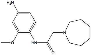 N-(4-amino-2-methoxyphenyl)-2-azepan-1-ylacetamide