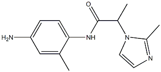 N-(4-amino-2-methylphenyl)-2-(2-methyl-1H-imidazol-1-yl)propanamide