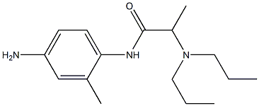 N-(4-amino-2-methylphenyl)-2-(dipropylamino)propanamide