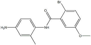 N-(4-amino-2-methylphenyl)-2-bromo-5-methoxybenzamide