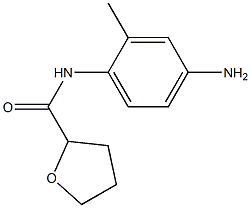 N-(4-amino-2-methylphenyl)tetrahydrofuran-2-carboxamide Struktur