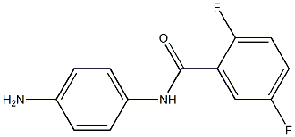 N-(4-aminophenyl)-2,5-difluorobenzamide Structure