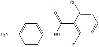 N-(4-aminophenyl)-2-chloro-6-fluorobenzamide Structure