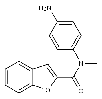 N-(4-aminophenyl)-N-methyl-1-benzofuran-2-carboxamide