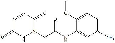 N-(5-amino-2-methoxyphenyl)-2-(3,6-dioxo-3,6-dihydropyridazin-1(2H)-yl)acetamide