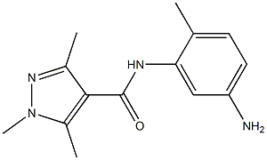 N-(5-amino-2-methylphenyl)-1,3,5-trimethyl-1H-pyrazole-4-carboxamide